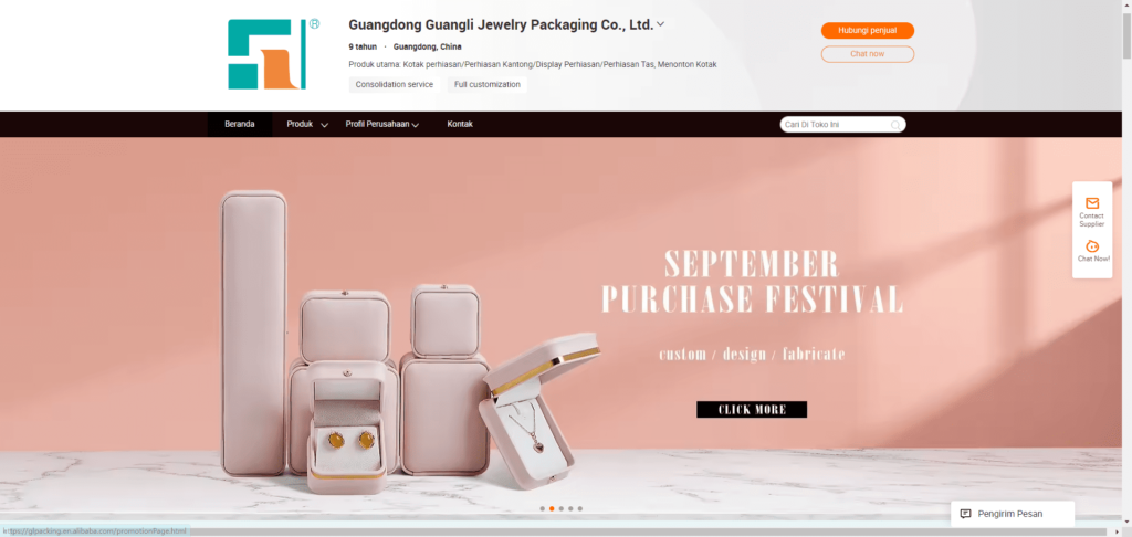 Guangdong Guangli homepage - OEM jewelry packaging solutions