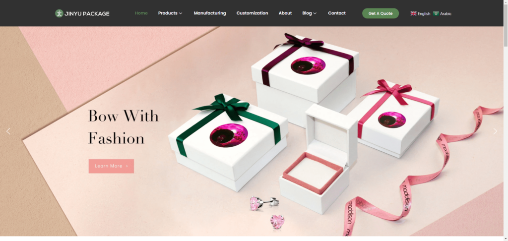 DONGGUAN JIN YU homepage - smart jewelry packaging technology